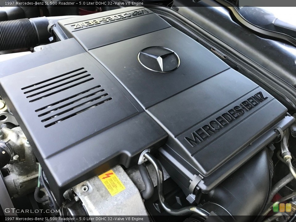 5.0 Liter DOHC 32-Valve V8 Engine for the 1997 Mercedes-Benz SL #138619476