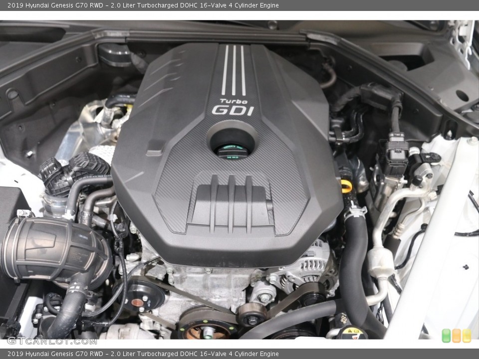 2.0 Liter Turbocharged DOHC 16-Valve 4 Cylinder Engine for the 2019 Hyundai Genesis #138619899