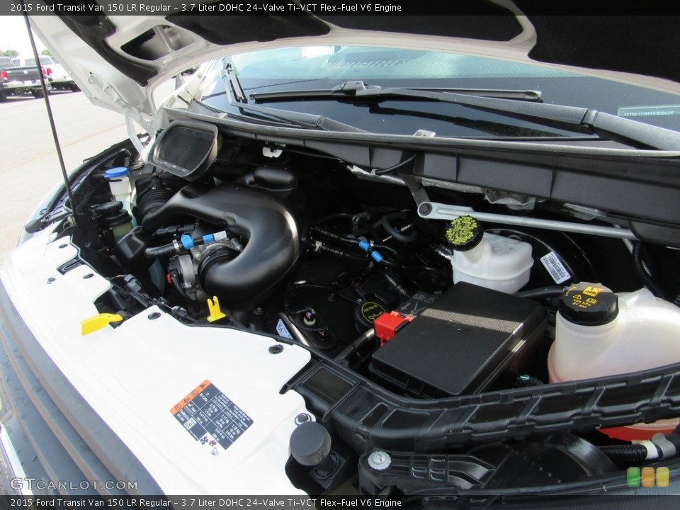 3.7 Liter DOHC 24-Valve Ti-VCT Flex-Fuel V6 Engine for the 2015 Ford Transit #138622440