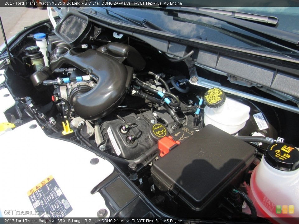 3.7 Liter DOHC 24-Valve Ti-VCT Flex-Fuel V6 Engine for the 2017 Ford Transit #138629889