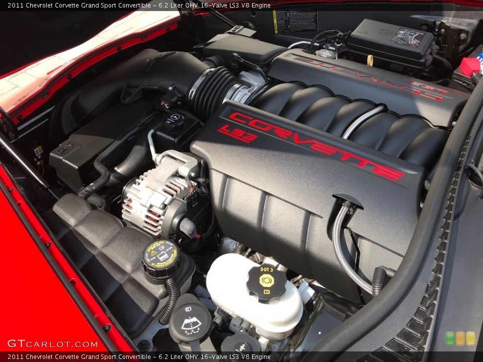 6.2 Liter OHV 16-Valve LS3 V8 Engine for the 2011 Chevrolet Corvette #138630376