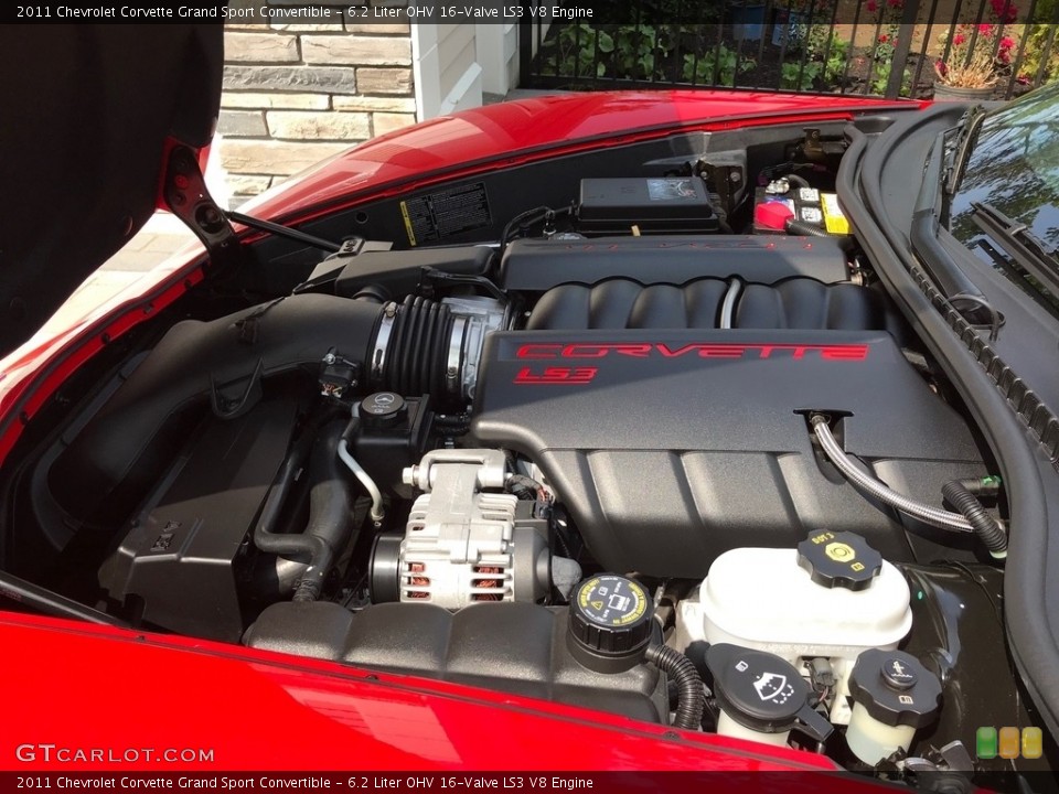 6.2 Liter OHV 16-Valve LS3 V8 Engine for the 2011 Chevrolet Corvette #138630402