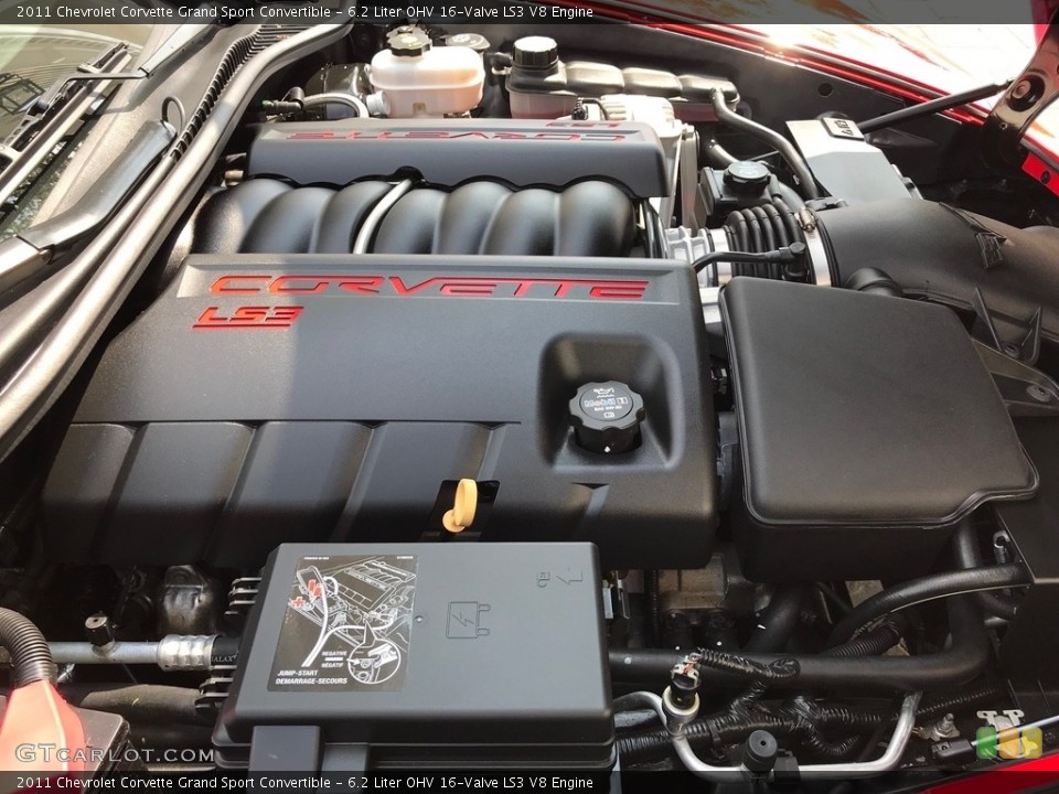 6.2 Liter OHV 16-Valve LS3 V8 Engine for the 2011 Chevrolet Corvette #138630483
