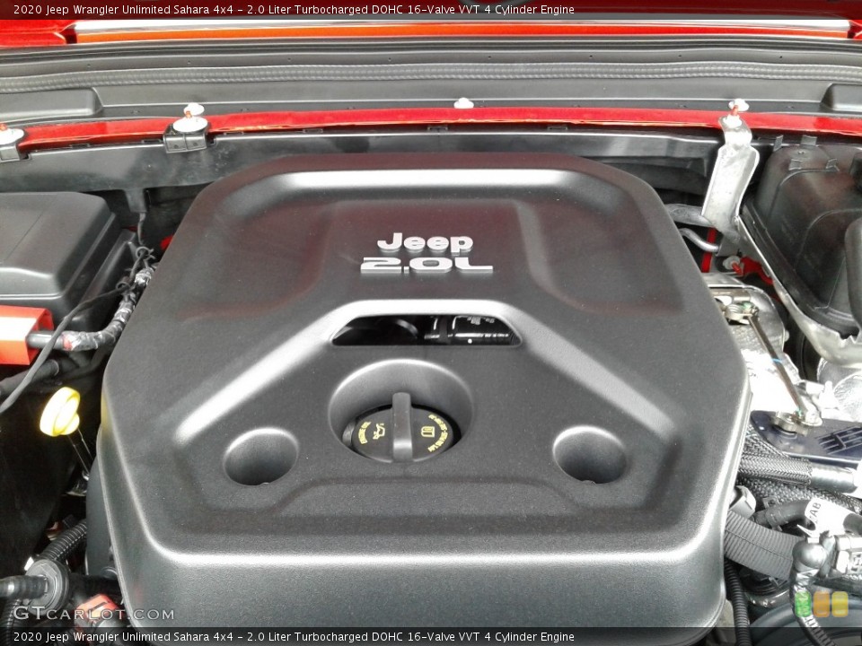 2.0 Liter Turbocharged DOHC 16-Valve VVT 4 Cylinder Engine for the 2020 Jeep Wrangler Unlimited #138640239
