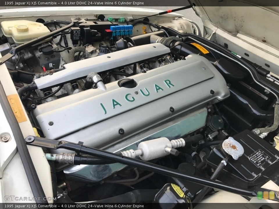 4.0 Liter DOHC 24-Valve Inline 6 Cylinder Engine for the 1995 Jaguar XJ #138640599