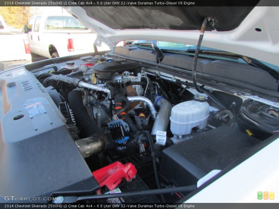 6.6 Liter OHV 32-Valve Duramax Turbo-Diesel V8 Engine for the 2014 Chevrolet Silverado 2500HD #138641899