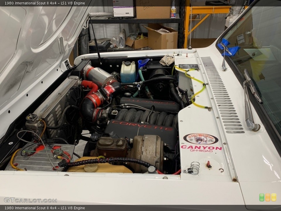 LS1 V8 1980 International Scout II Engine
