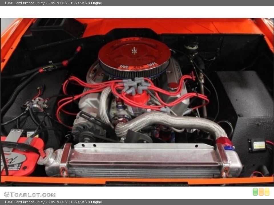 289 ci OHV 16-Valve V8 1966 Ford Bronco Engine