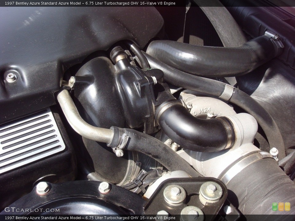 6.75 Liter Turbocharged OHV 16-Valve V8 Engine for the 1997 Bentley Azure #138645711