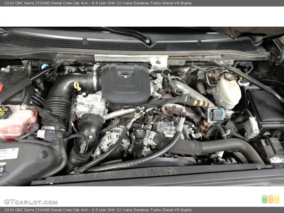 6.6 Liter OHV 32-Valve Duramax Turbo-Diesel V8 Engine for the 2016 GMC Sierra 2500HD #138646868