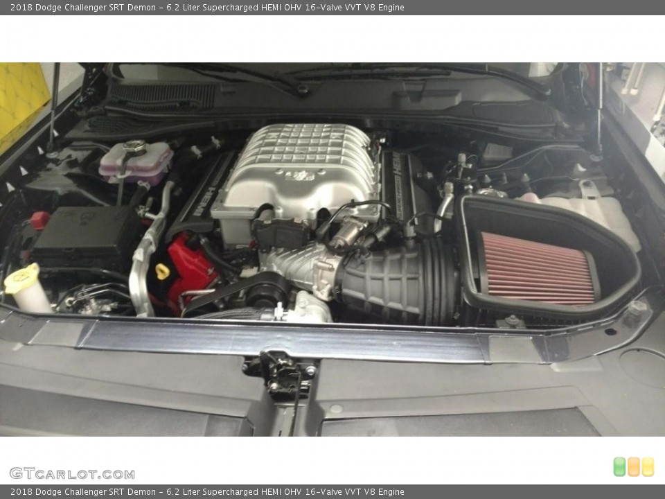 6.2 Liter Supercharged HEMI OHV 16-Valve VVT V8 Engine for the 2018 Dodge Challenger #138660198