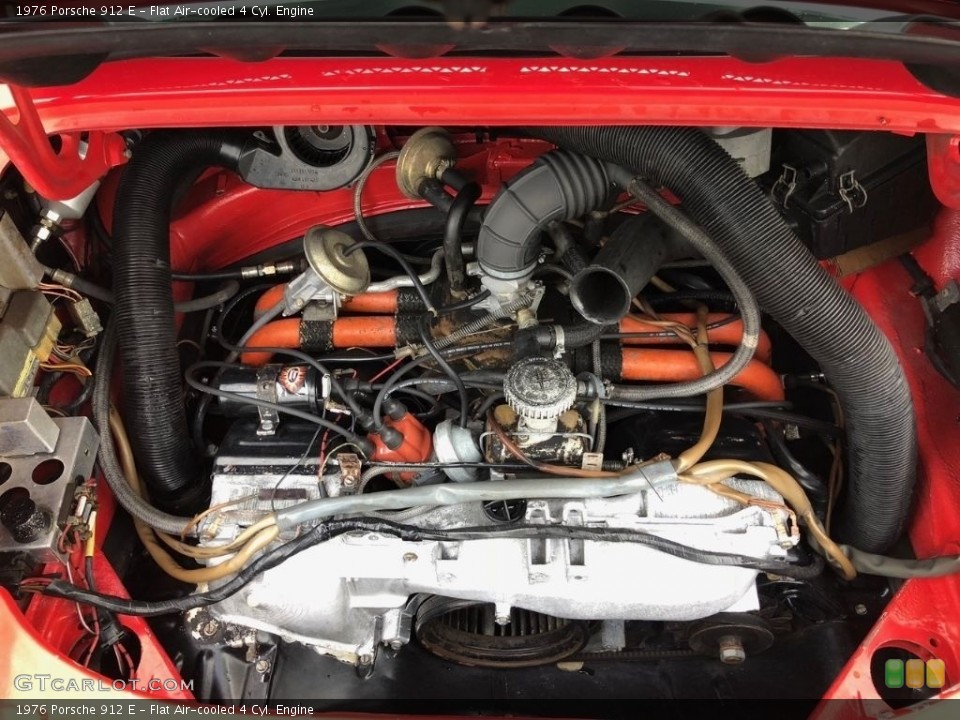 Flat Air-cooled 4 Cyl. 1976 Porsche 912 Engine