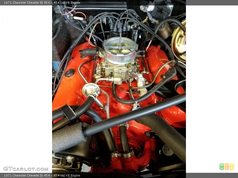 454 cid V8 Engine for the 1971 Chevrolet Chevelle #138665868