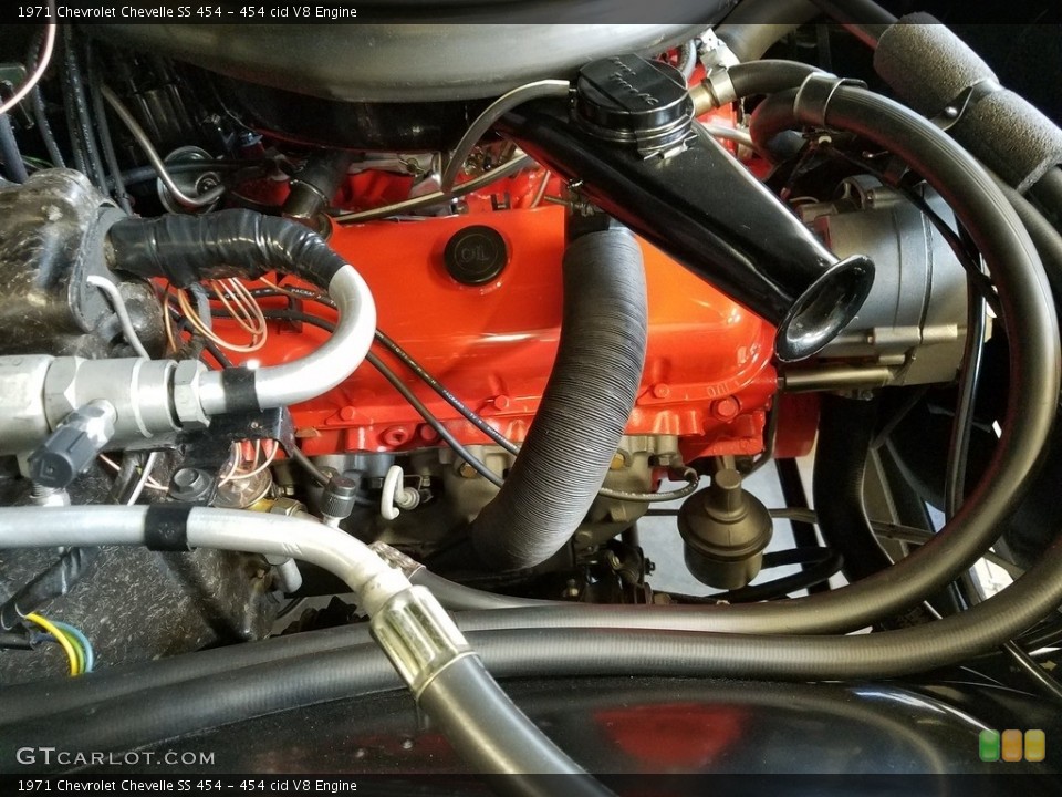 454 cid V8 Engine for the 1971 Chevrolet Chevelle #138665892