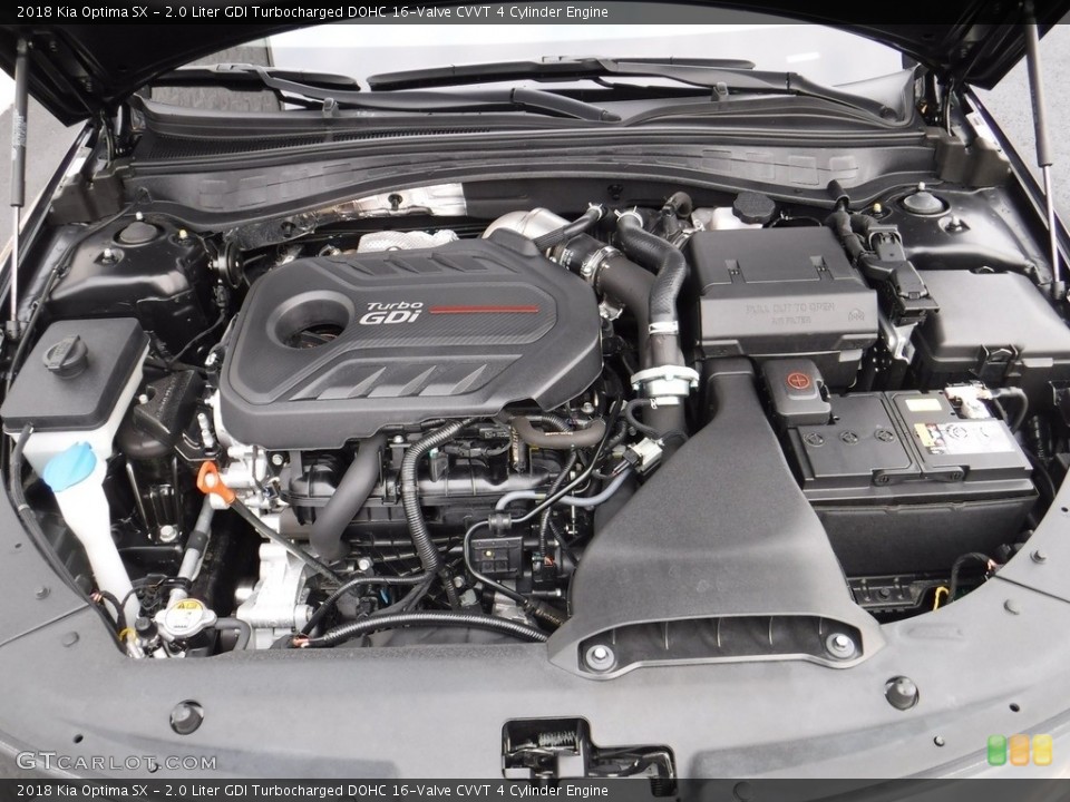 2.0 Liter GDI Turbocharged DOHC 16-Valve CVVT 4 Cylinder Engine for the 2018 Kia Optima #138666249