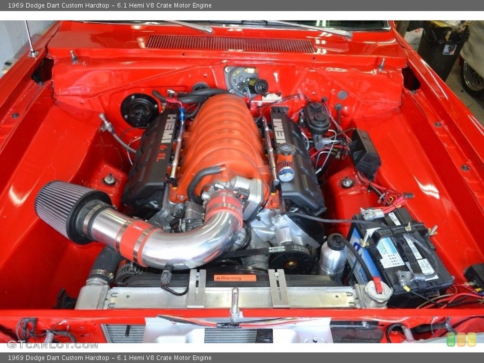 6.1 Hemi V8 Crate Motor 1969 Dodge Dart Engine