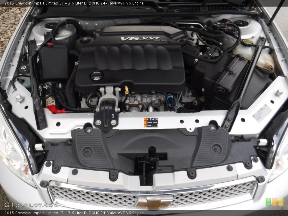 3.6 Liter DI DOHC 24-Valve VVT V6 2015 Chevrolet Impala Limited Engine