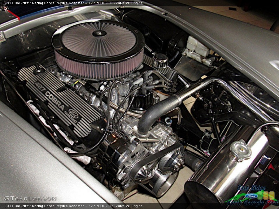 427 ci OHV 16-Valve V8 Engine for the 2011 Backdraft Racing Cobra Replica #138676965