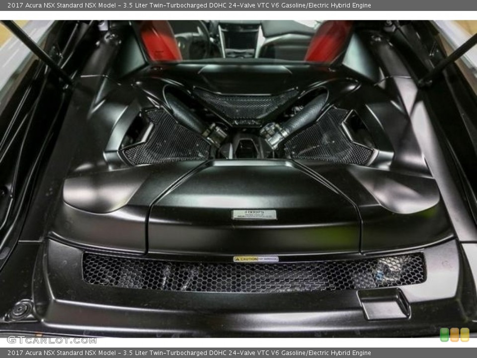 3.5 Liter Twin-Turbocharged DOHC 24-Valve VTC V6 Gasoline/Electric Hybrid Engine for the 2017 Acura NSX #138677469