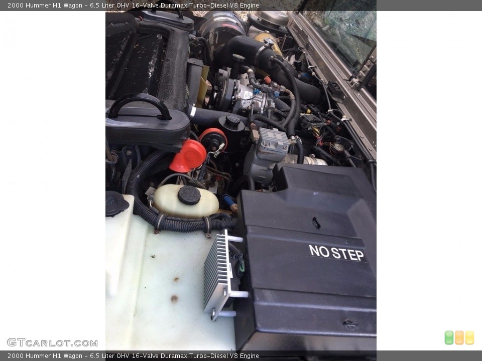 6.5 Liter OHV 16-Valve Duramax Turbo-Diesel V8 Engine for the 2000 Hummer H1 #138681057