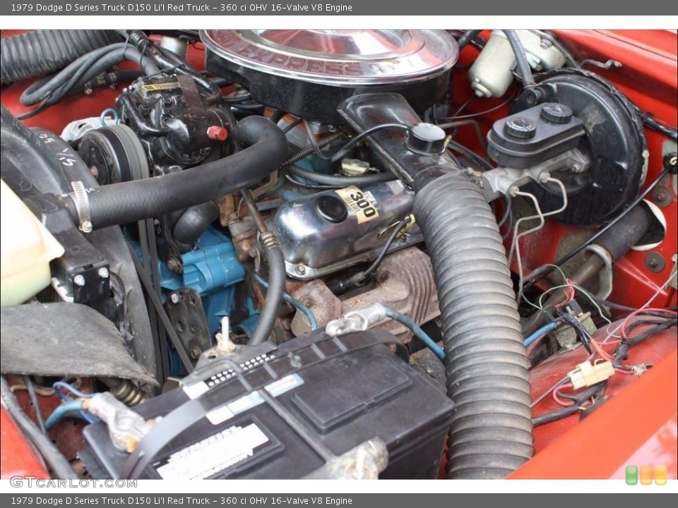360 ci OHV 16-Valve V8 Engine for the 1979 Dodge D Series Truck #138681459