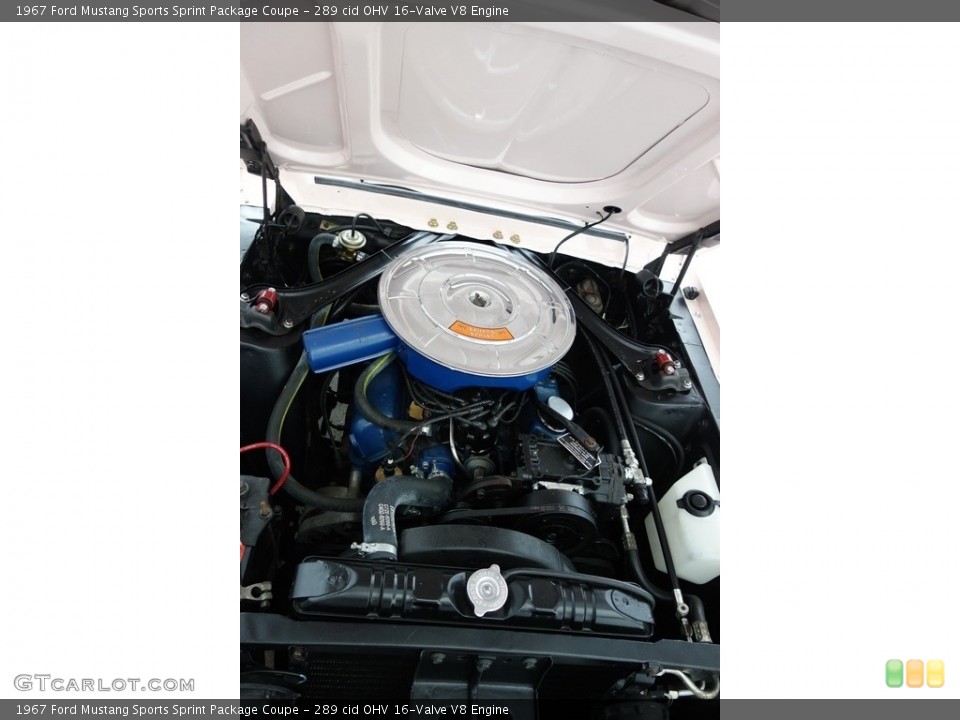 289 cid OHV 16-Valve V8 Engine for the 1967 Ford Mustang #138688959