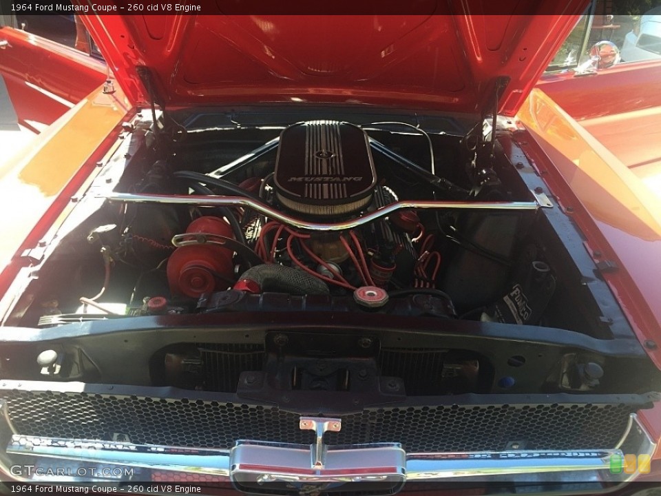 260 cid V8 Engine for the 1964 Ford Mustang #138691252