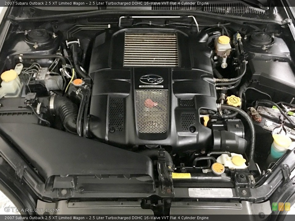 2.5 Liter Turbocharged DOHC 16-Valve VVT Flat 4 Cylinder Engine for the 2007 Subaru Outback #138695466