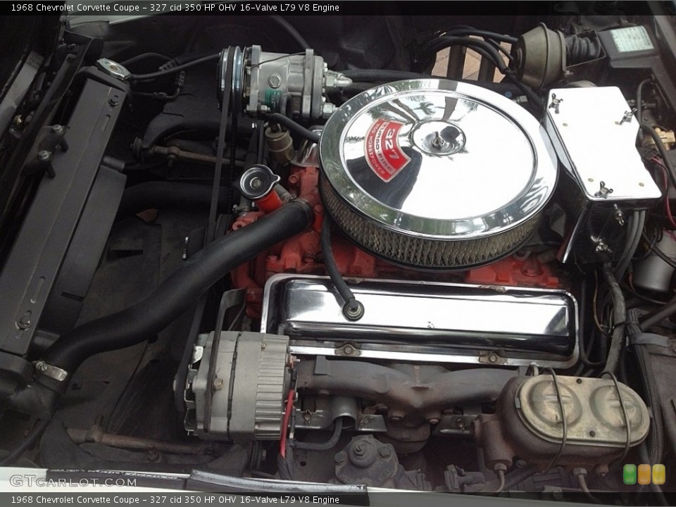 327 cid 350 HP OHV 16-Valve L79 V8 Engine for the 1968 Chevrolet Corvette #138699177