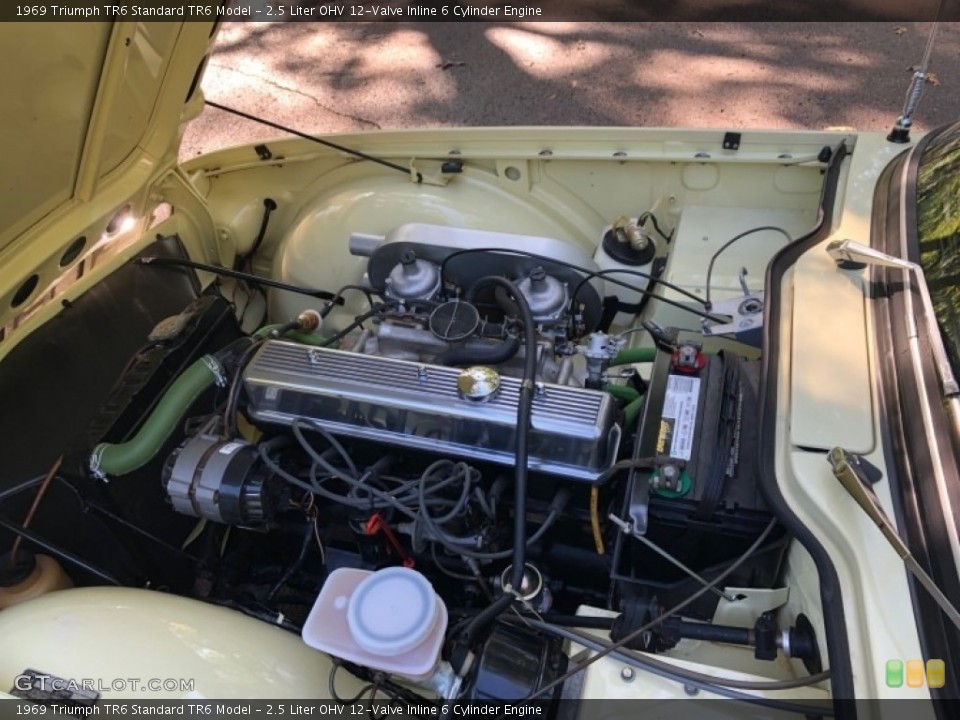 2.5 Liter OHV 12-Valve Inline 6 Cylinder Engine for the 1969 Triumph TR6 #138701313