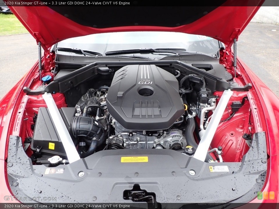 3.3 Liter GDI DOHC 24-Valve CVVT V6 Engine for the 2020 Kia Stinger #138704757