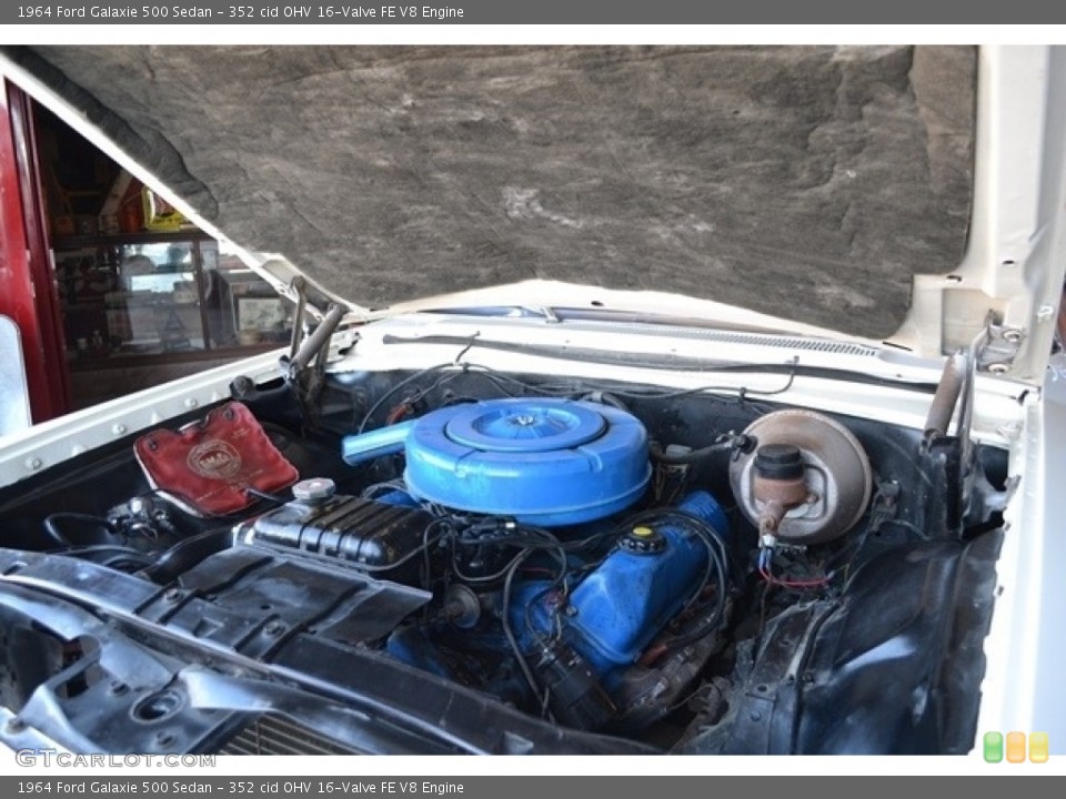 352 cid OHV 16-Valve FE V8 Engine for the 1964 Ford Galaxie #138722748