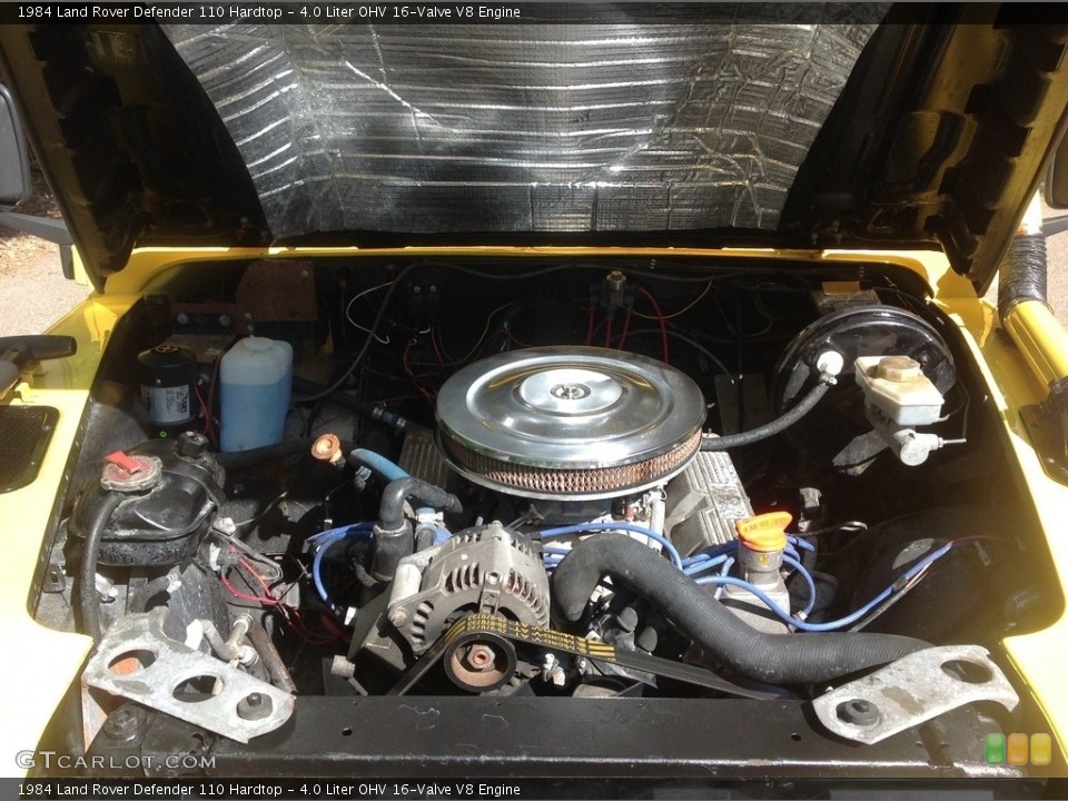 4.0 Liter OHV 16-Valve V8 Engine for the 1984 Land Rover Defender #138724407
