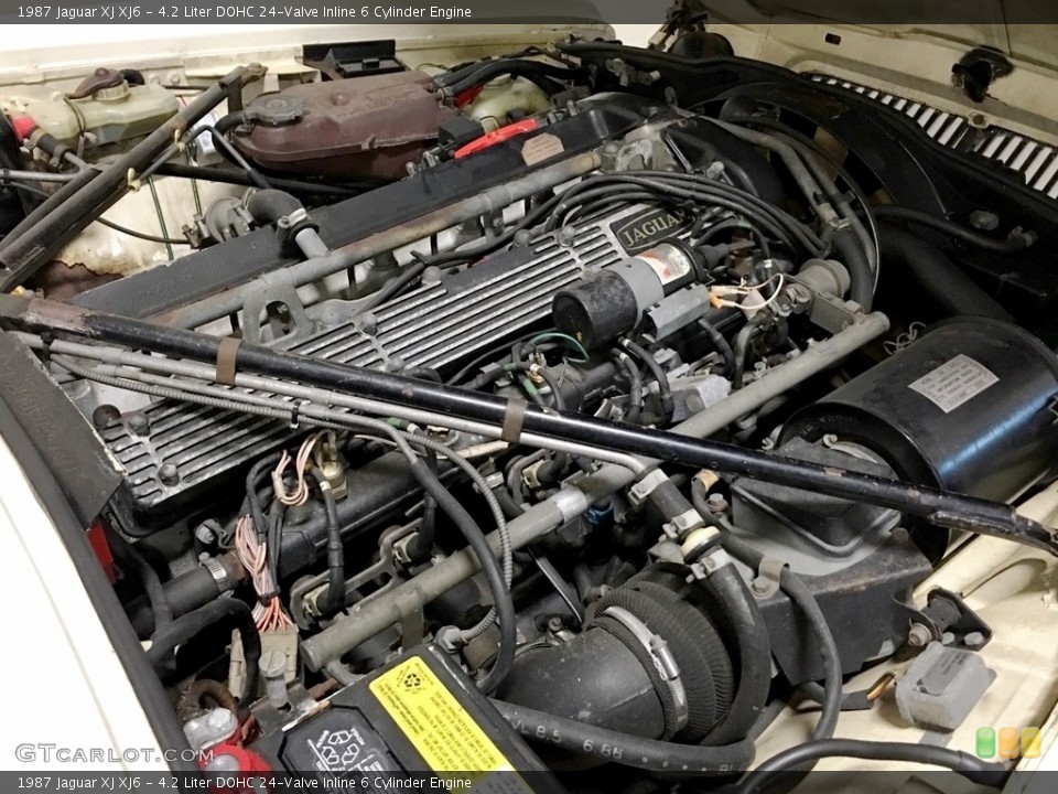 4.2 Liter DOHC 24-Valve Inline 6 Cylinder Engine for the 1987 Jaguar XJ #138725574
