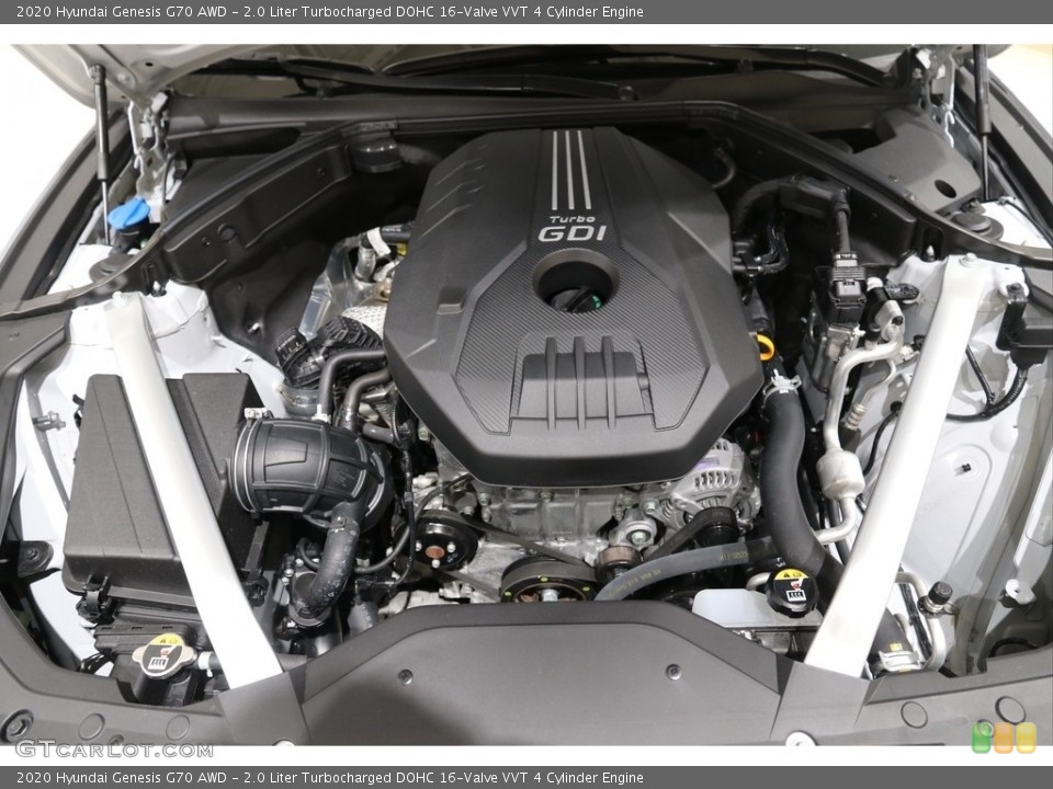 2.0 Liter Turbocharged DOHC 16-Valve VVT 4 Cylinder Engine for the 2020 Hyundai Genesis #138726063
