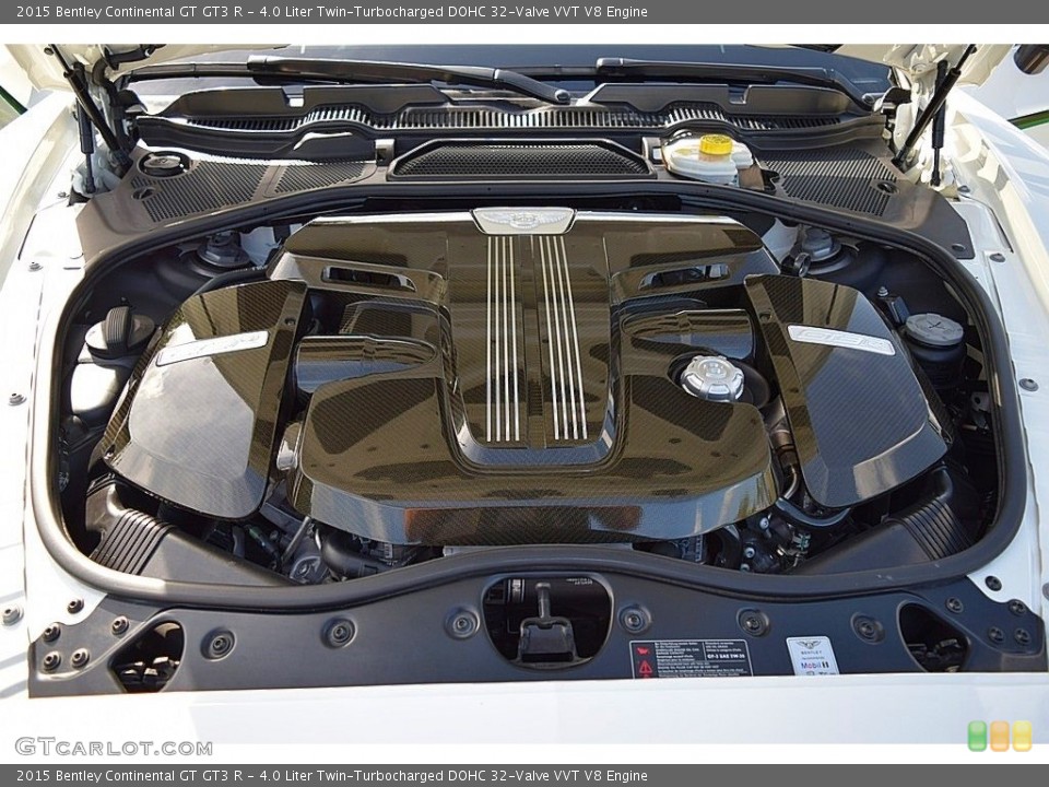 4.0 Liter Twin-Turbocharged DOHC 32-Valve VVT V8 2015 Bentley Continental GT Engine