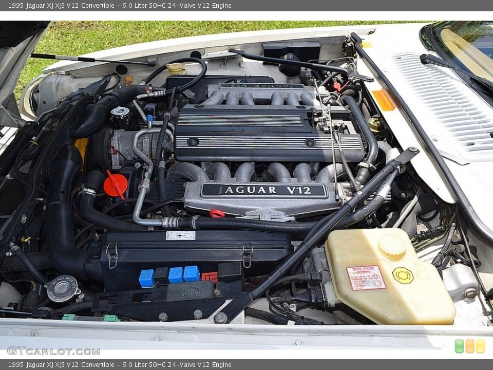 6.0 Liter SOHC 24-Valve V12 Engine for the 1995 Jaguar XJ #138729573