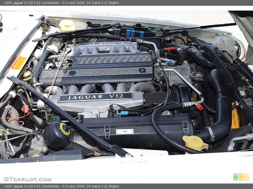6.0 Liter SOHC 24-Valve V12 Engine for the 1995 Jaguar XJ #138729591
