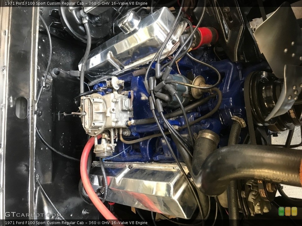 360 ci OHV 16-Valve V8 Engine for the 1971 Ford F100 #138731580