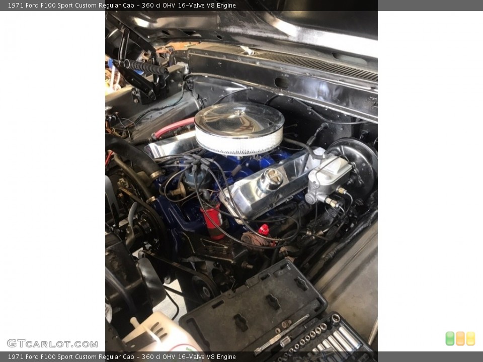 360 ci OHV 16-Valve V8 Engine for the 1971 Ford F100 #138731628