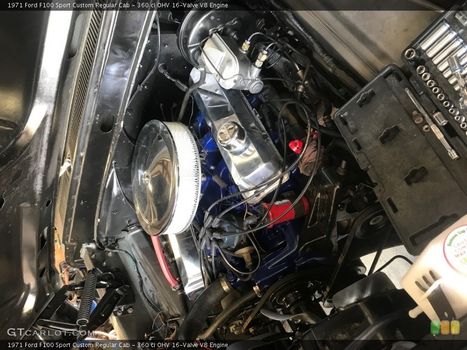 360 ci OHV 16-Valve V8 Engine for the 1971 Ford F100 #138731646