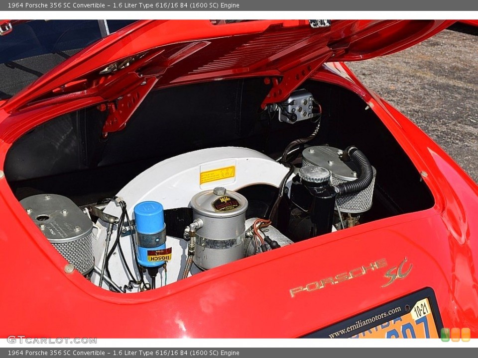 1.6 Liter Type 616/16 B4 (1600 SC) Engine for the 1964 Porsche 356 #138737580