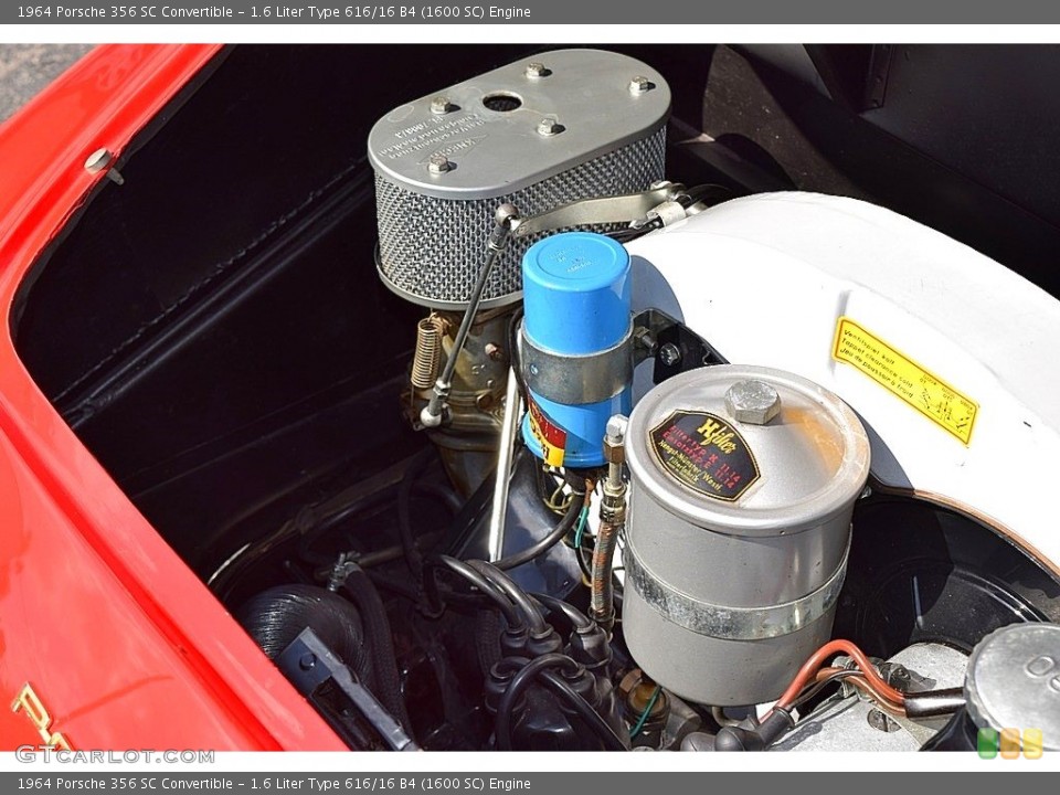 1.6 Liter Type 616/16 B4 (1600 SC) Engine for the 1964 Porsche 356 #138737775