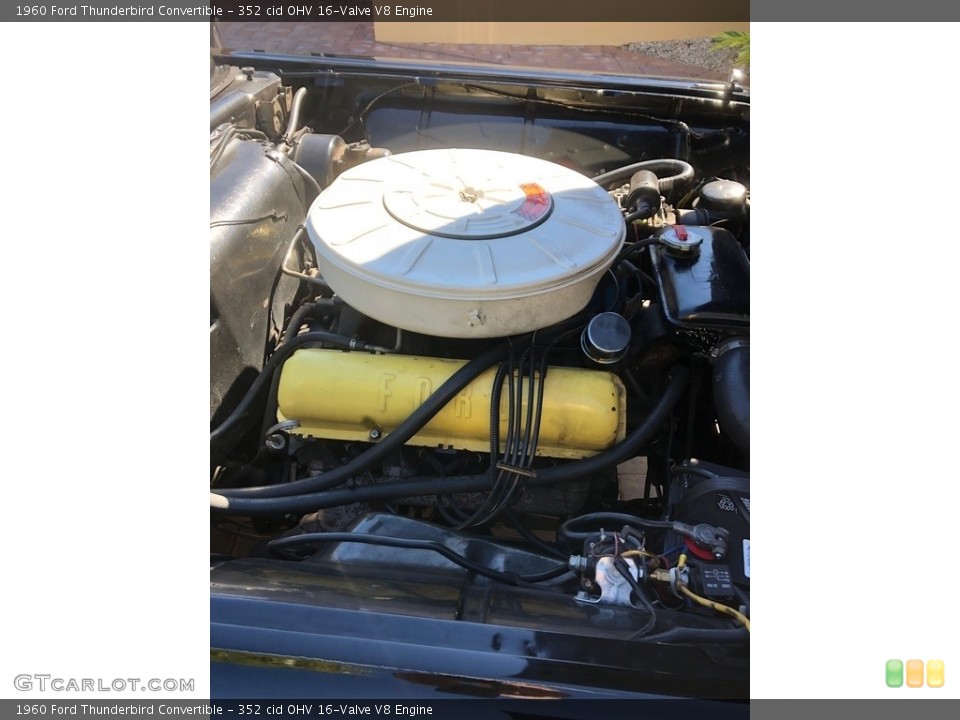 352 cid OHV 16-Valve V8 Engine for the 1960 Ford Thunderbird #138740184
