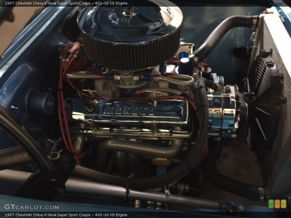400 cid V8 1967 Chevrolet Chevy II Engine
