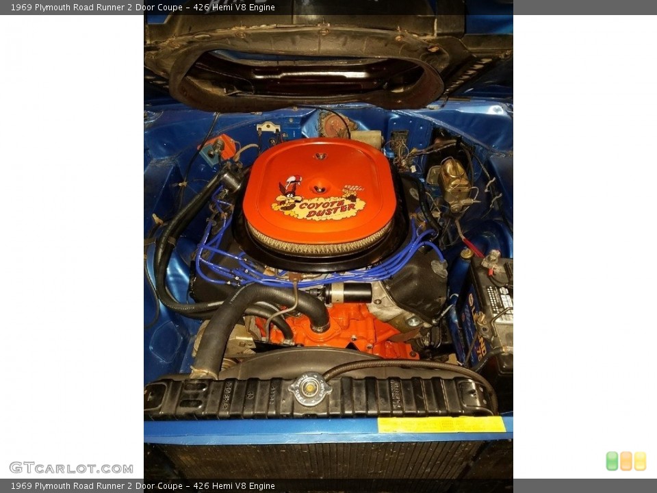 426 Hemi V8 Engine for the 1969 Plymouth Road Runner #138741525