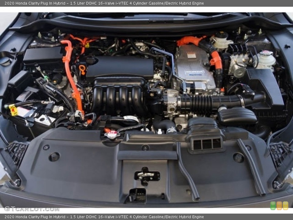 1.5 Liter DOHC 16-Valve i-VTEC 4 Cylinder Gasoline/Electric Hybrid 2020 Honda Clarity Engine
