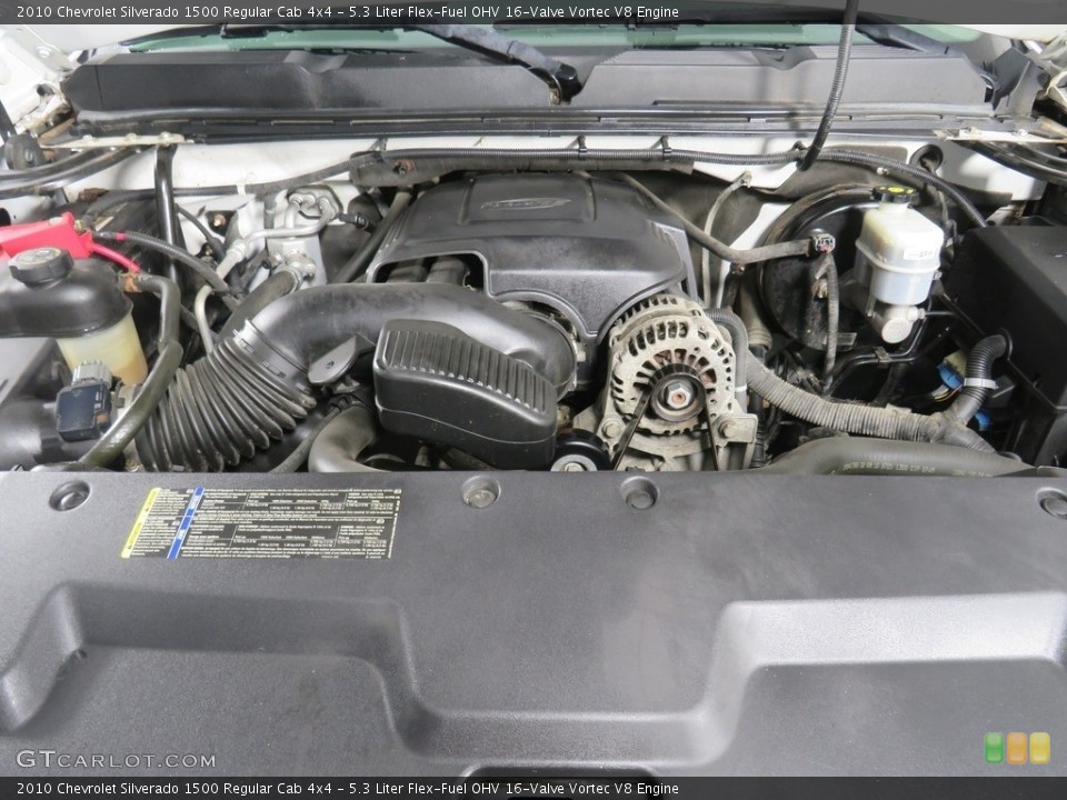 5.3 Liter Flex-Fuel OHV 16-Valve Vortec V8 Engine for the 2010 Chevrolet Silverado 1500 #138752724