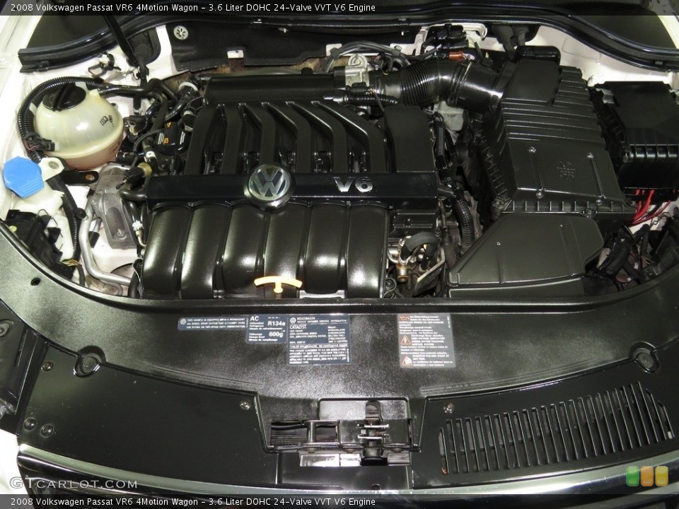 3.6 Liter DOHC 24-Valve VVT V6 Engine for the 2008 Volkswagen Passat #138765941