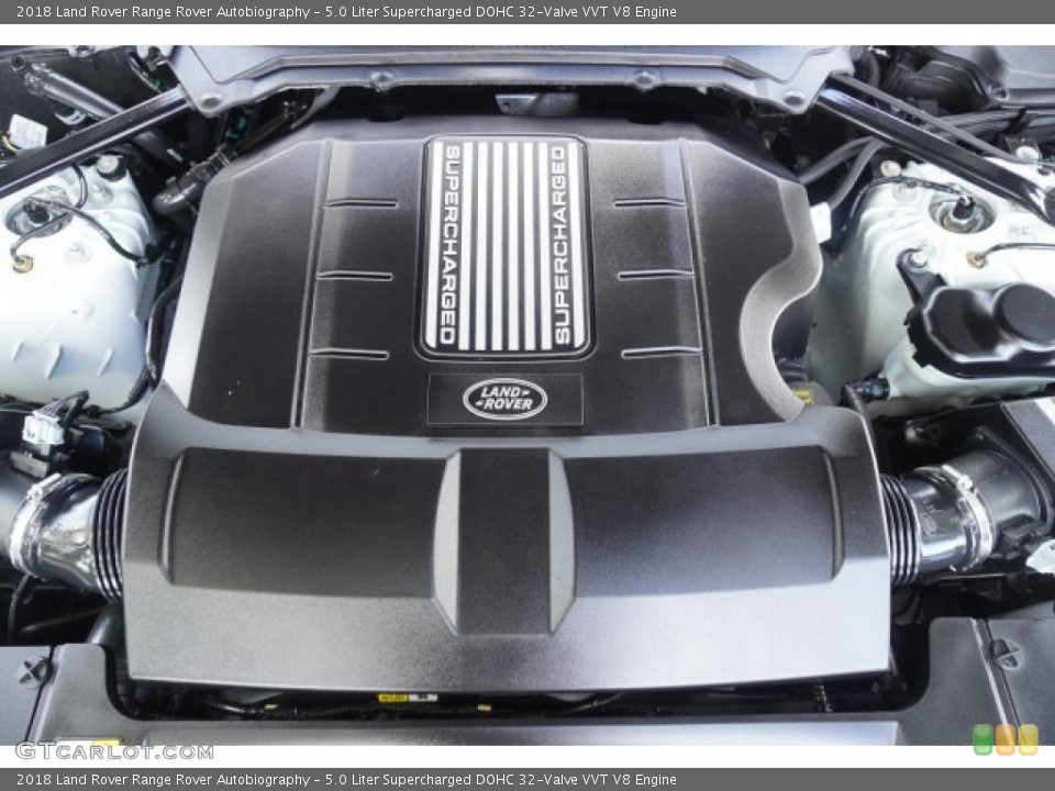 5.0 Liter Supercharged DOHC 32-Valve VVT V8 Engine for the 2018 Land Rover Range Rover #138790623